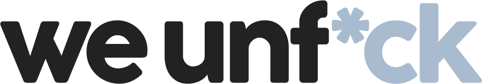 We Unf*ck logo